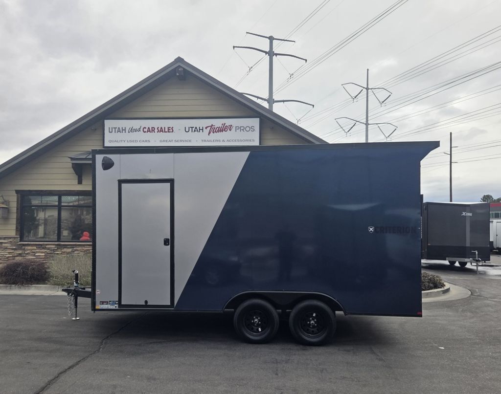 8x16 / 8.5x16 .080 aluminum exterior enclosed cargo trailer Criterion 2026