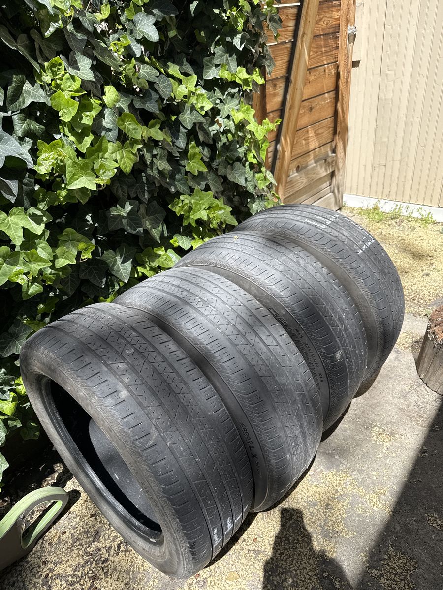 Continental Crosscontact 235/55R19 - set of 4 for $60