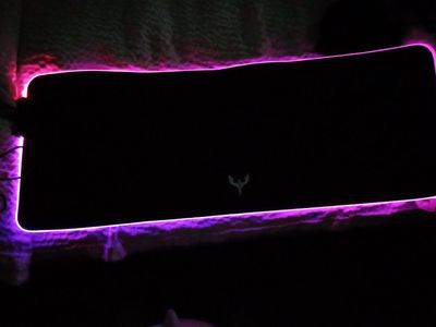 Gaming LED lights RGB XXL mouse pad blade hawks soft mousepad
