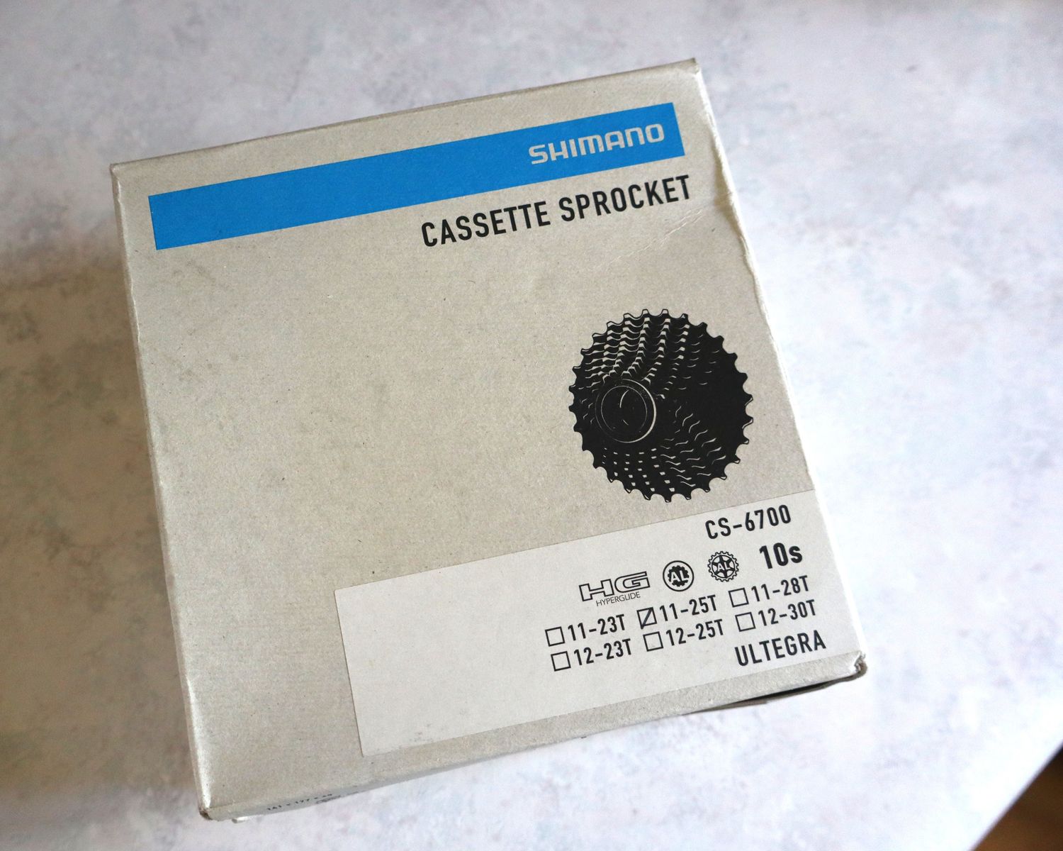 New Shimano Ultegra CS-6700 HG 10 speed Cassette - 11-25 - 10 spd