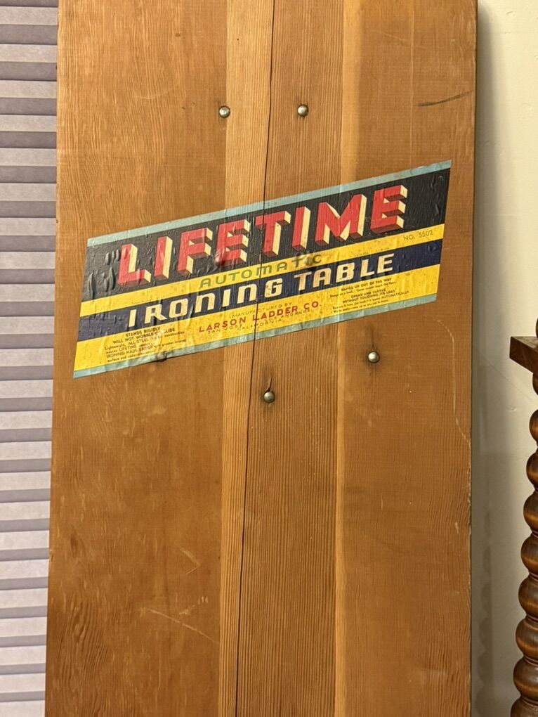 Vintage Wooden Ironing Board