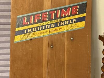 Vintage Wooden Ironing Board