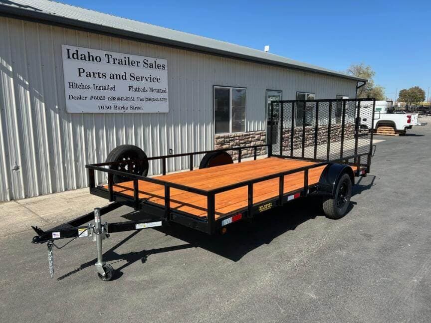 2026 Big Bubba's Trailers 83'x14' 4' Single Axle Utility Trailer - Package 4