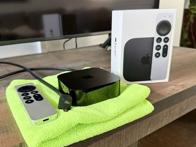 Apple TV 4K 3rd Gen 128GB Wi-Fi + Ethernet - Siri Remote- Original Box, Like New, Minimal Use