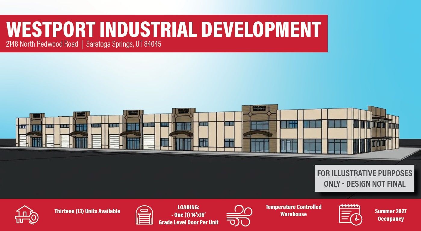 Westport Industrial Development - 2,230-49,757 SF - Saratoga Springs, UT