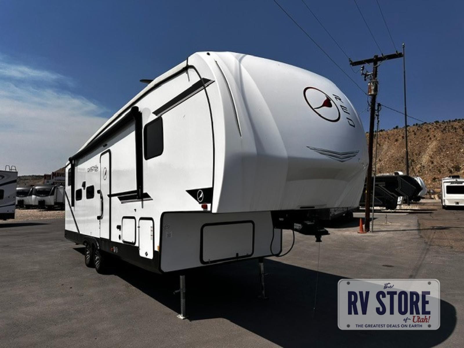2023 Forest River RV Cardinal RED 28BH Fifth Wheel Bunkhouse|Front Bedroom