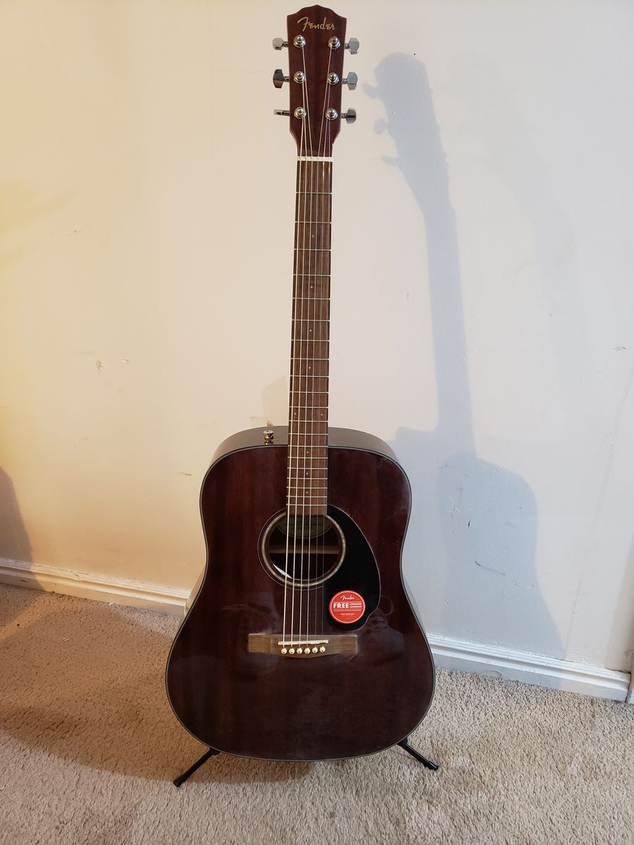 Fender acoustic guitar CD 60S