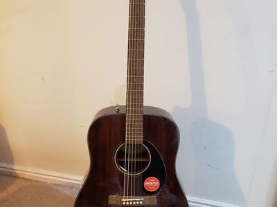 Fender acoustic guitar CD 60S