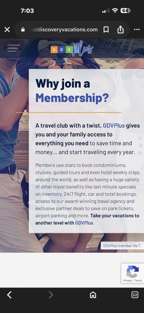 Global Discovery Vacations Travel Club Membership