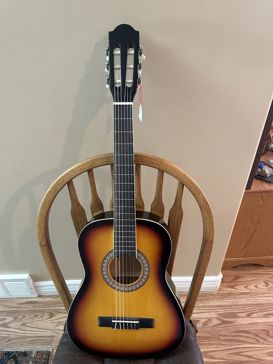 Brand New Beginner Acoustic Guitar, Beautiful Sounds, Hand-Crafted Wood