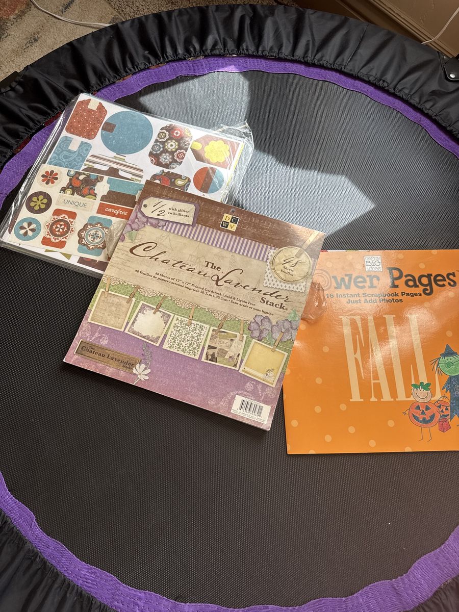 Scrapbooking Paper And Stickers