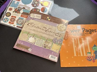 Scrapbooking Paper And Stickers