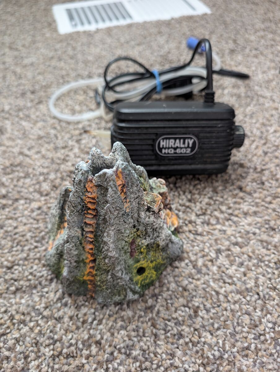 Aquarium bubble volcano