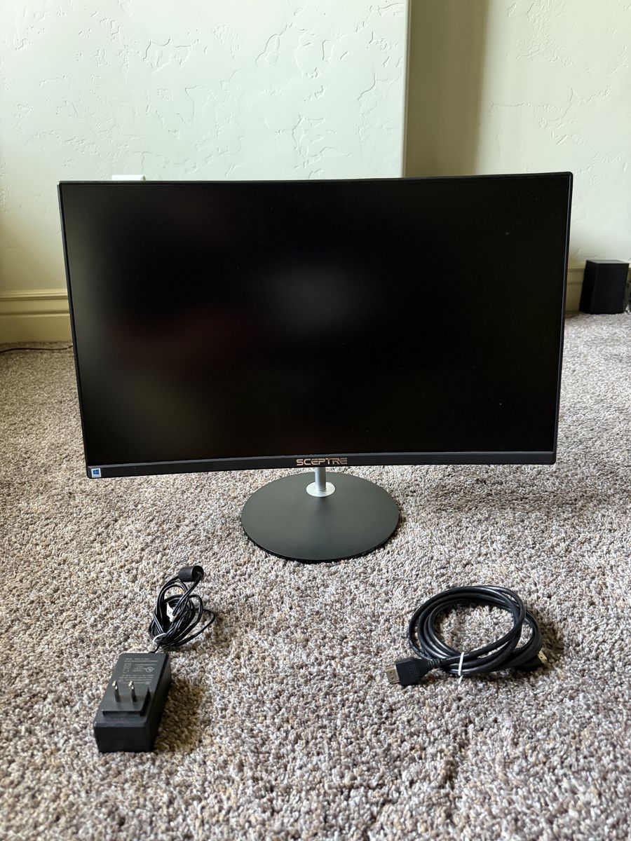 Sceptre 24in Monitor Curved Display
