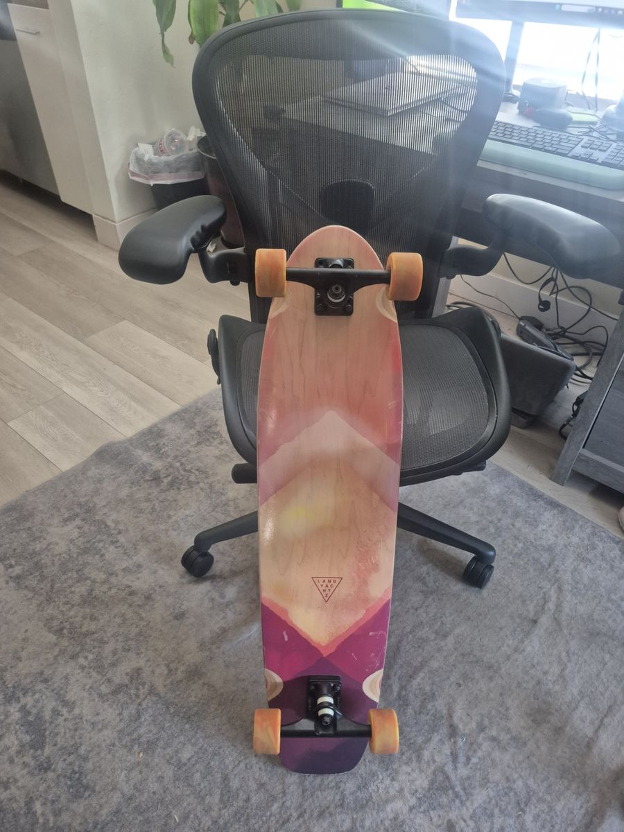 Landyachtz Cruiser Longboard Skateboard with Bear Trucks & Hawgs Wheels