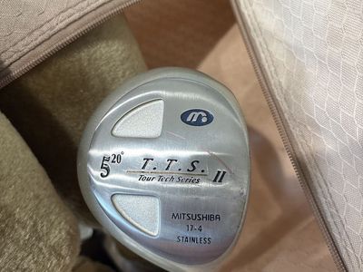 Golf clubs with bag