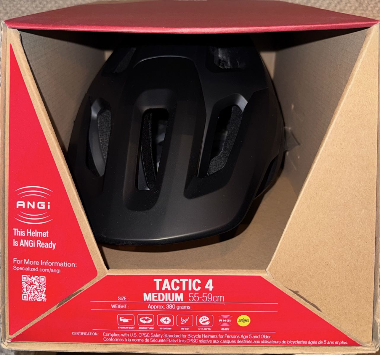 Specialized Tactic 4 - Medium (55-59cm) - black