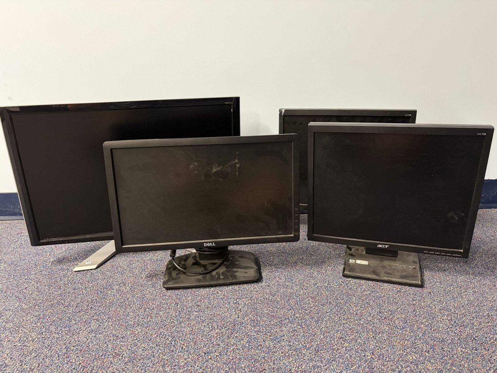 Dell and Acer Computer Monitors