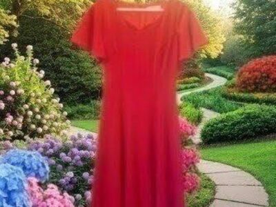 Nice Red Valentine's Day Dress Small/Medium ress