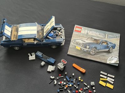 LEGO Creator Expert Mustang GT Set (10265) Limited Edition Built W/ Extra Pieces