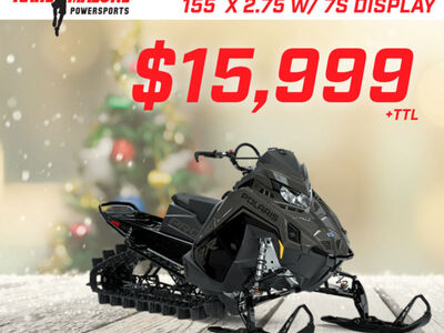 2025 Polaris® 9R PRO RMK 155 Shadow Gray / Gloss B