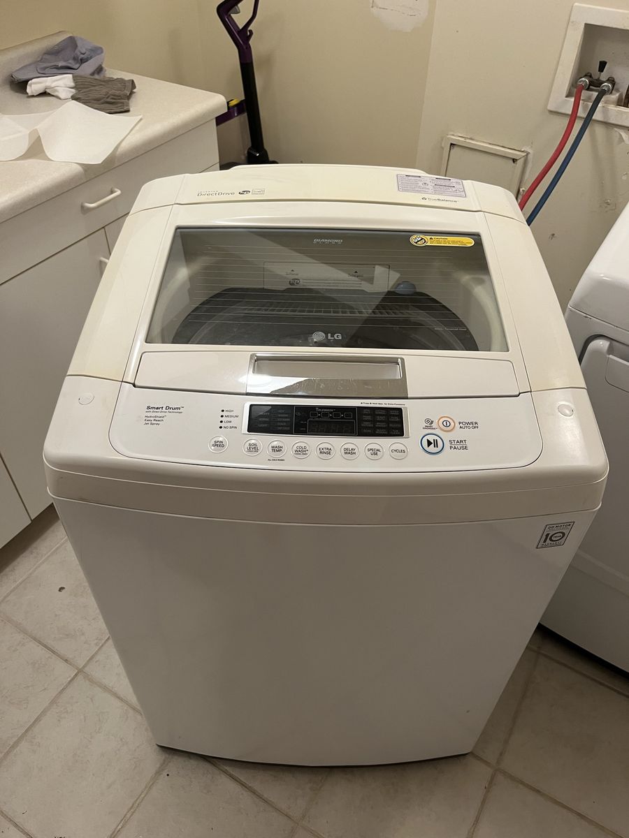 LG Top Load Washer - Free