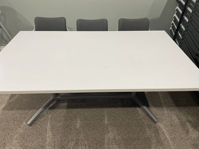 Conference or craft table and chairs