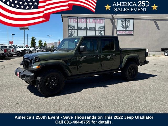 2022 Jeep Gladiator Willys