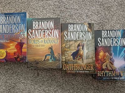 Brandon Sanderson Stormlight Archive Books 1-4