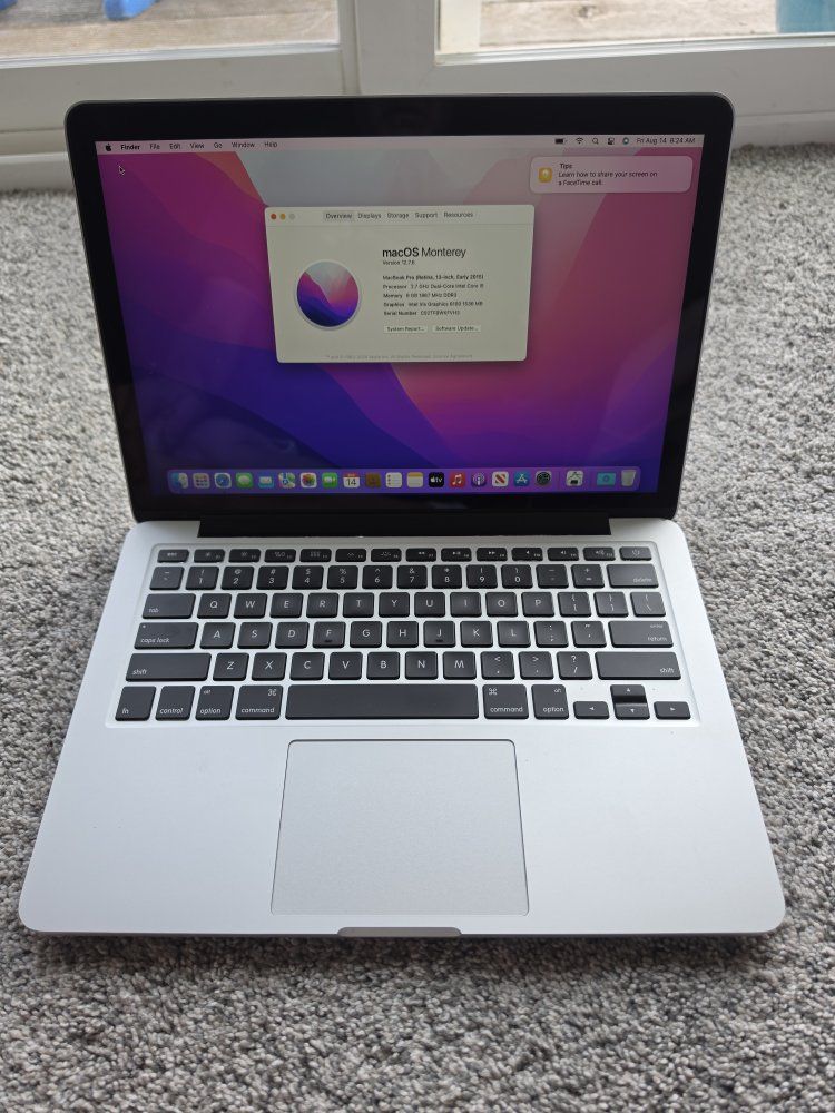 Apple MacBook Pro 13" 2015 - 2.7GHz Core i5, 8GB RAM, 128GB SSD