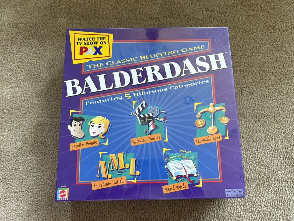 NEW Balderdash Game