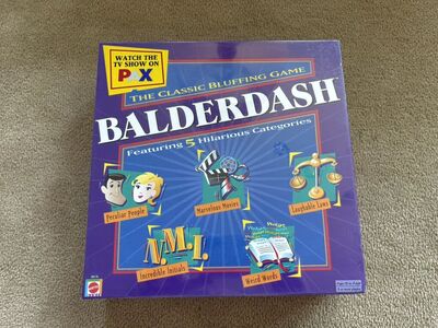 NEW Balderdash Game