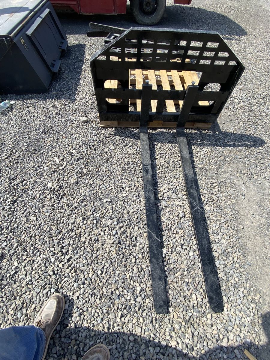 New 60 inch skid steer forks