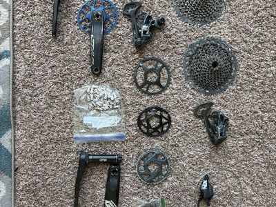 SRAM GX and NX drivetrain components