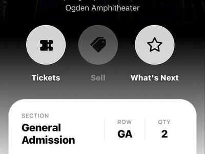 Mt. Joy Tickets - 2 General Admission - Ogden Amphitheater - Aug 25, 2026