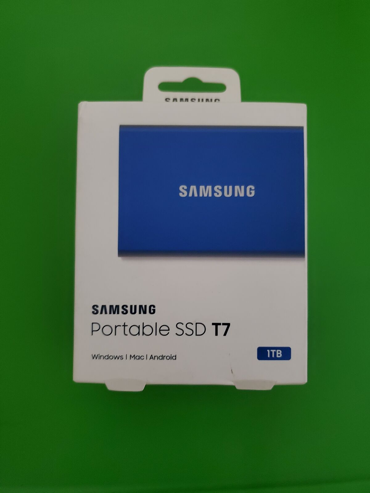 New Samsung SSD T7 external hard drive 1 TB