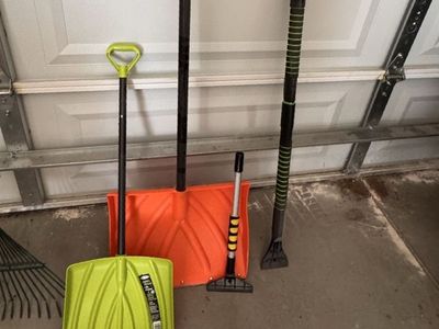 Greenworks Pro Leaf Blower, Steel shelves, lots more!