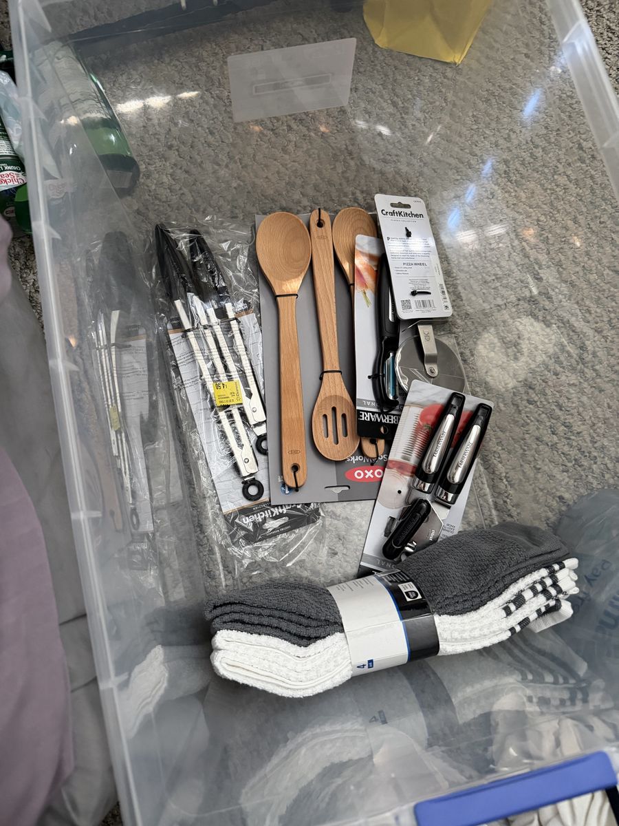 Kitchen supply box!!
