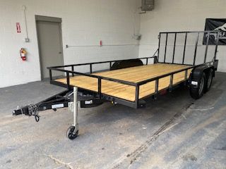 26 Echo 7x16 Tandem Axle as low as $299 initial investment.