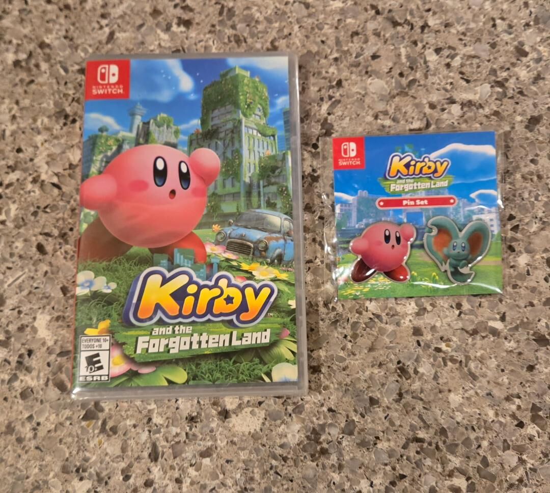 New Unopened Kirby and the Forgotten Land for Nintendo Switch! Trades considered!