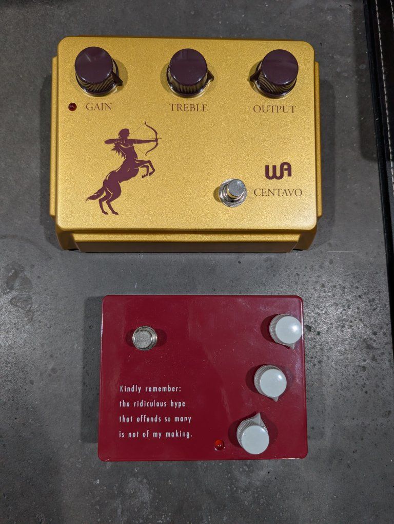Klon KTR and Warm Audio Centavo Klone