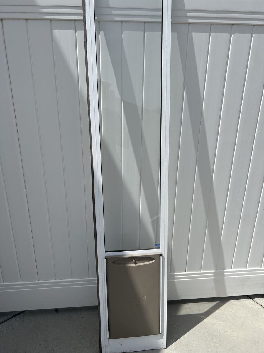 Sliding Door Dog Door Insert