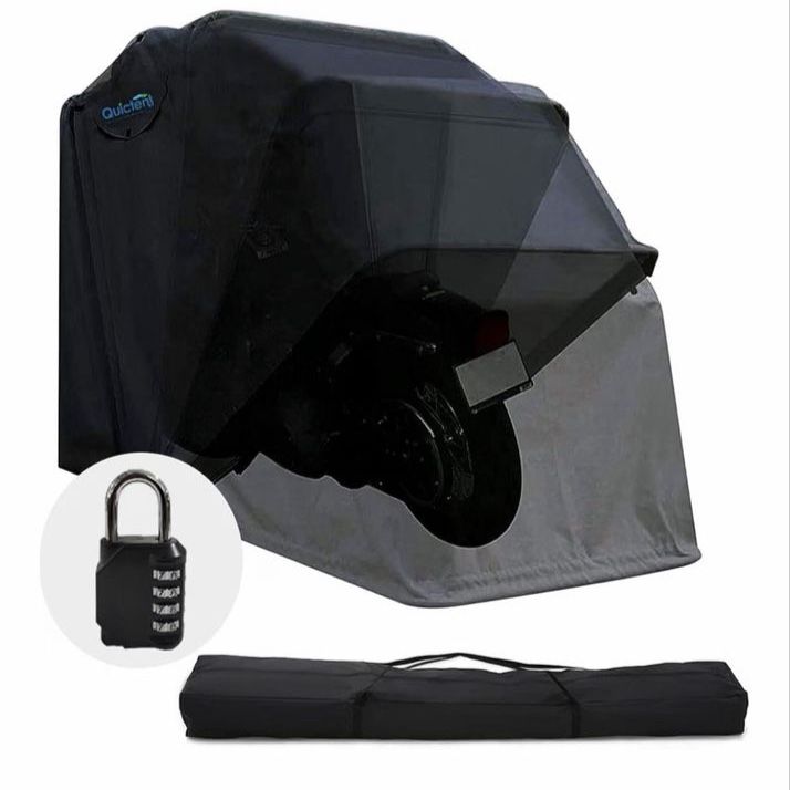 Quictent Heavy Duty Motorcycle Shelter Tent 136" x 54"
