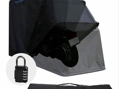 Quictent Heavy Duty Motorcycle Shelter Tent 136" x 54"