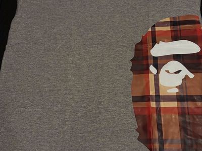 red side print bape