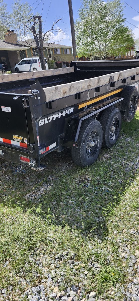 7x14 dump trailer