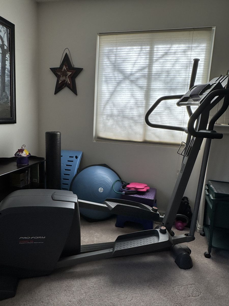 Elliptical - Simulates Walking, Running or Stair Climbing