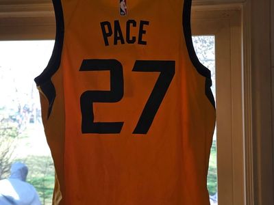 Nike Utah Jazz #27 PACE Statement Jersey - Good Condition!