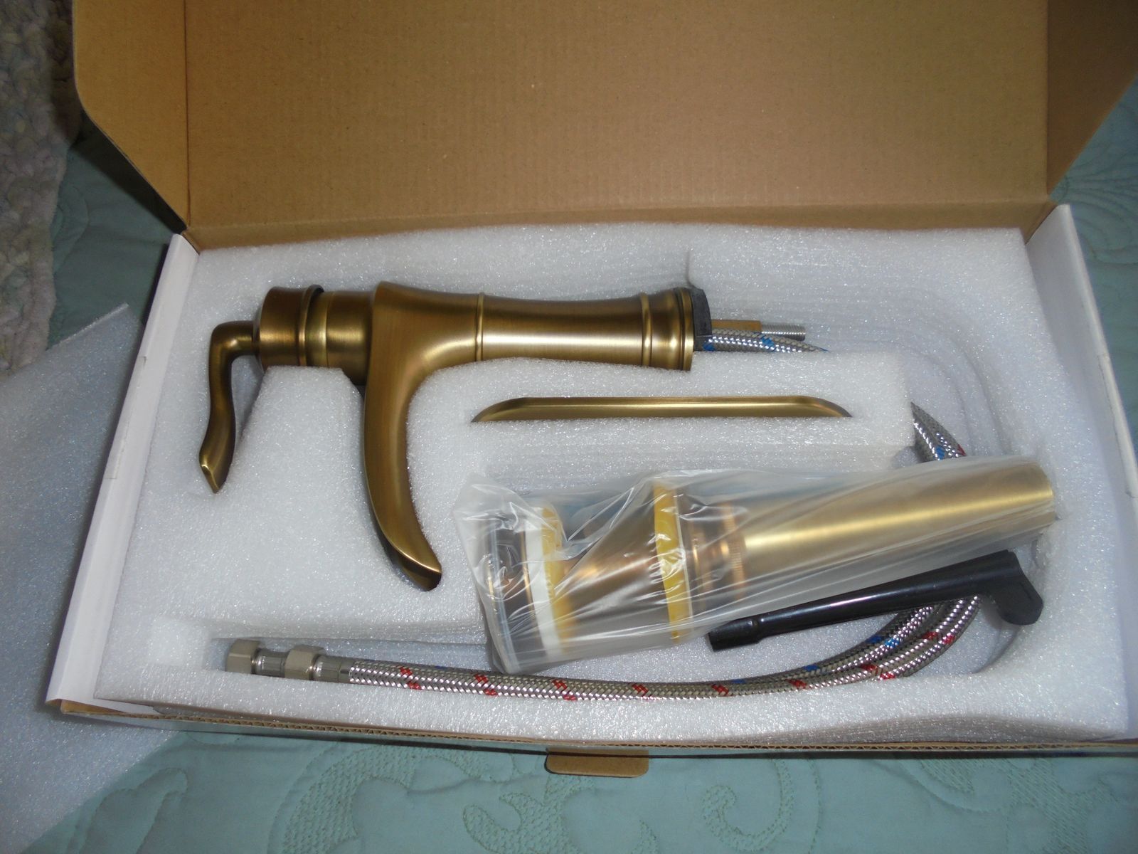 Solid Brass Tub Faucet NEW IN BOX