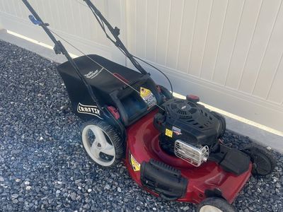 Self propelled craftsman lawn mower